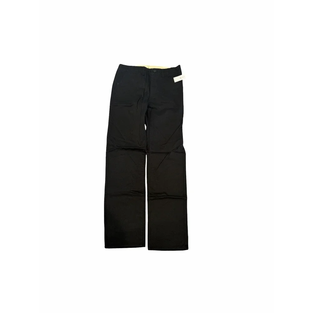 Gap Kids Boys 14 Stretch Chino Uniform Ponte Pants black NWT LOT BACK TO SCHOOL